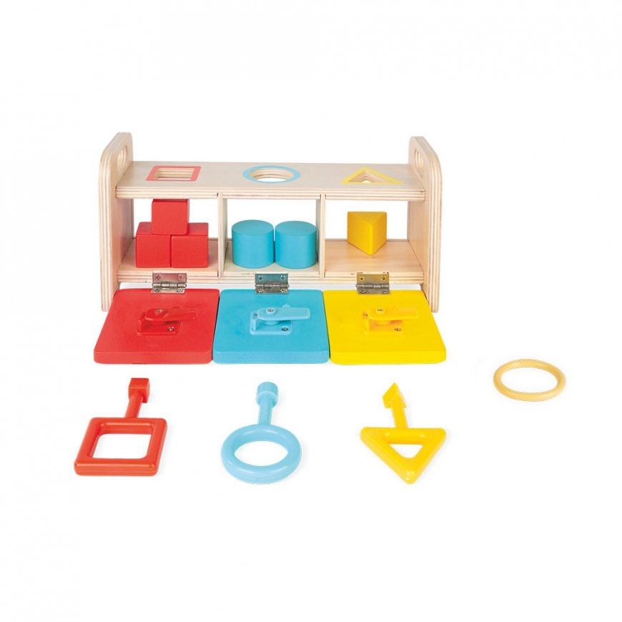 JANOD Essentiel - Shape Sorter Box with Keys – 2