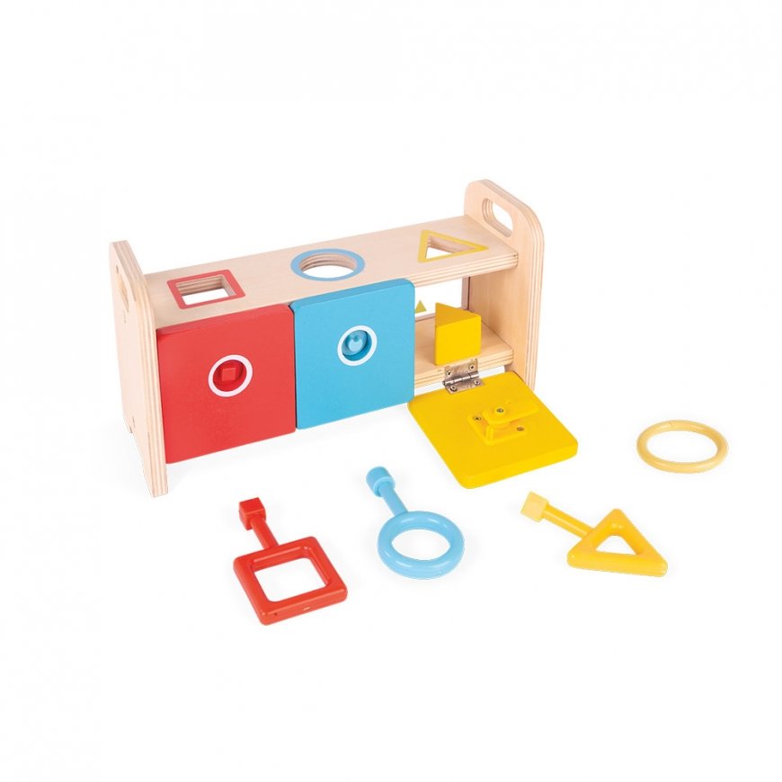 JANOD Essentiel - Shape Sorter Box with Keys – 3