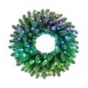 Twinkly išankstinio apšvietimo vainikas - 50 RGB LED, Regal, 60 cm, žalias laidas Twinkly išankstinio apšvietimo vainikas - 50 RGB LED, Regal, 60 cm, žalias laidas