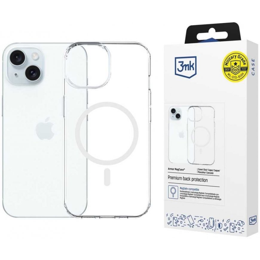 Чехол 3MK Armor MagCase для Apple iPhone 15
