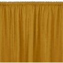 MILANA-kangastaulu, sinapinvärinen, klassinen, 5 cm, verhokiskolla, taskuilla, shenil, 220x245, HOMEDE MILANA-kangastaulu, sinapinvärinen, klassinen, 5 cm, verhokiskolla, taskuilla, shenil, 220x245, HOMEDE