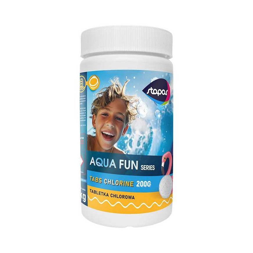 Chloro tablets Maxi Aqua Fun Series Stapar 5 x 200 g – 2