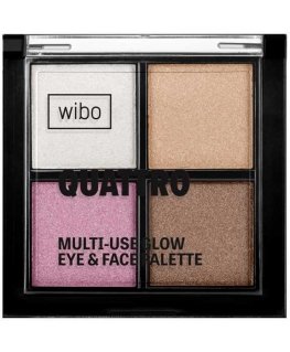 MUA WIBO_Quattro mitmefunktsionaalne säravate silmade lauvärvipalett 6 g
