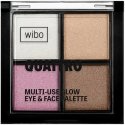 MUA WIBO_Quattro multifunctional glowing eyeshadow palette 6 g MUA WIBO_Quattro multifunctional glowing eyeshadow palette 6 g