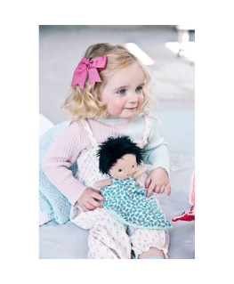 Lilliputiens Baby in Basket with Ari clothes and blanket
