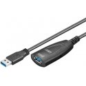 Goobay 5m USB 3.0 USB kabelis USB 3.2 Gen 1 (3.1 Gen 1) USB A Juoda Goobay 5m USB 3.0 USB kabelis USB 3.2 Gen 1 (3.1 Gen 1) USB A Juoda