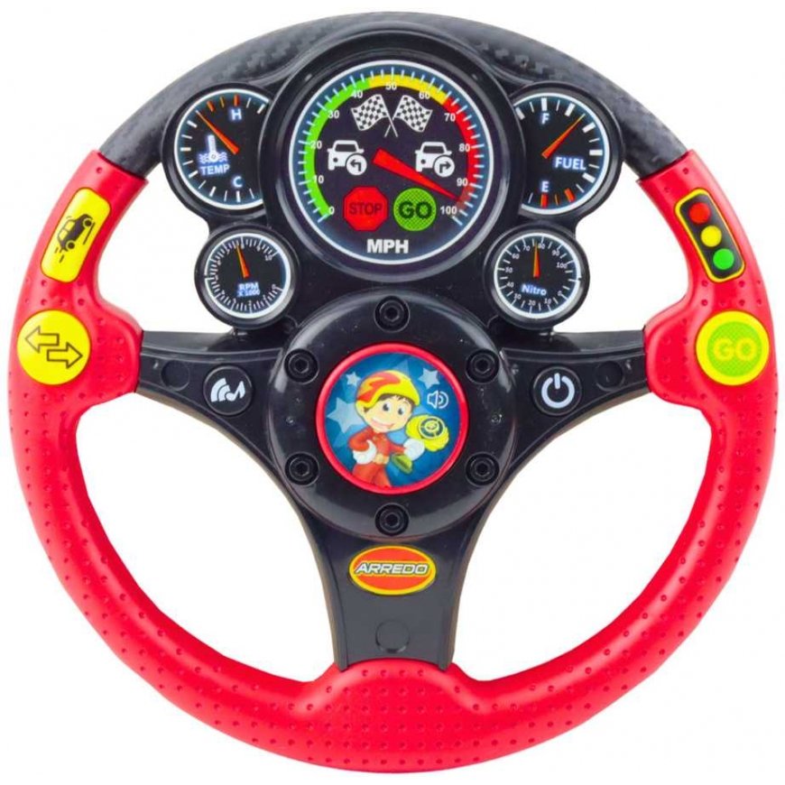 Lean Toys rool lastele interaktiivne valguste ja helidega – 3