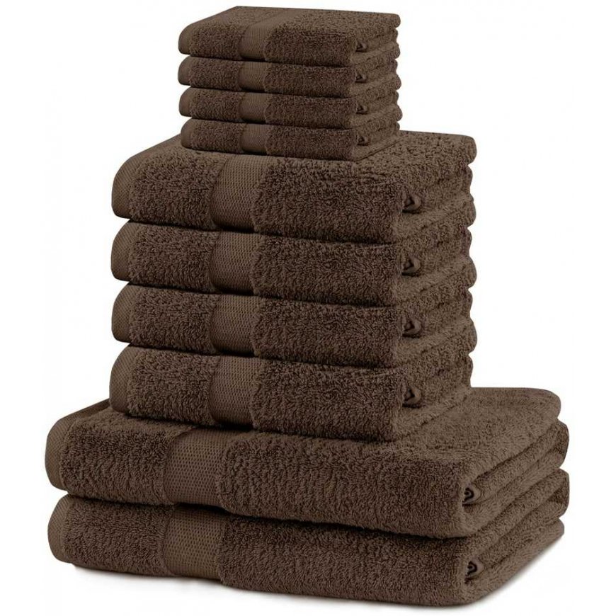 DecoKing Полотенце / MARINA / BRO / SET2*70x140+4*50x100+4*30x50 – 2