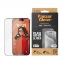 PanzerGlass ® Screen Protector iPhone 15 Pro | Ultra-Wide Fit w. EasyAligner Прозрачная защитная пле