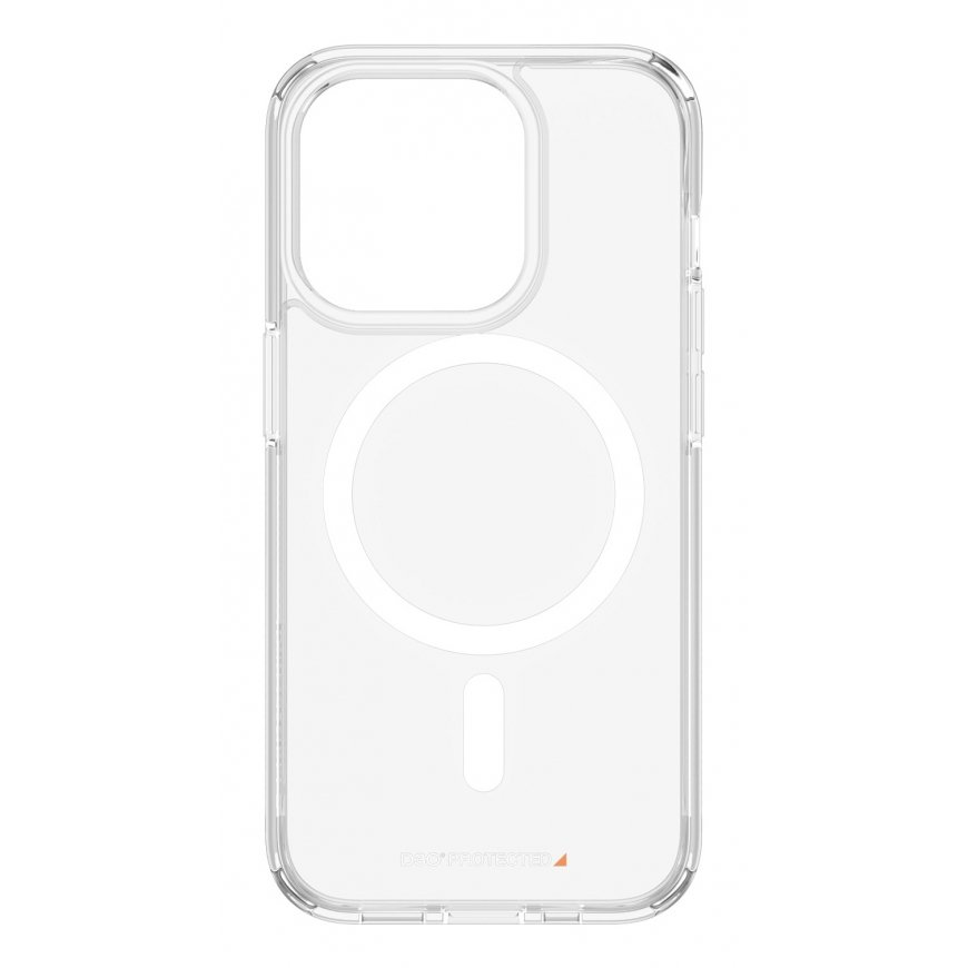 PanzerGlass ® HardCase Transparent w. White MagSafe & D3O® iPhone 15 Pro mobile phone case – 4