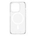 PanzerGlass ® HardCase Transparent w. White MagSafe & D3O® iPhone 15 Pro mobile phone case PanzerGlass ® HardCase Transparent w. White MagSafe & D3O® iPhone 15 Pro mobile phone case