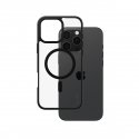 PanzerGlass CARE by ® Flagship Case Transparent Urban Combat w. Black Frame & MagSafe iPhone 16 Pro 