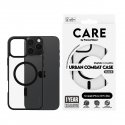 PanzerGlass CARE by ® Flagship Case Transparent Urban Combat w. Black Frame & MagSafe iPhone 16 Pro PanzerGlass CARE by ® Flagship Case Transparent Urban Combat w. Black Frame & MagSafe iPhone 16 Pro