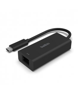 Belkin INC012BTBK knyginių kompiuterių dokas / jungčių replikatorius RJ-45 Juoda