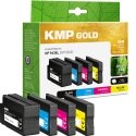 KMP 1766,6005 tintes kārtridžs 4 pcs Saderība Augsta (XL) produktivitāte Melns, Tirkīzzils, Fuksīns,