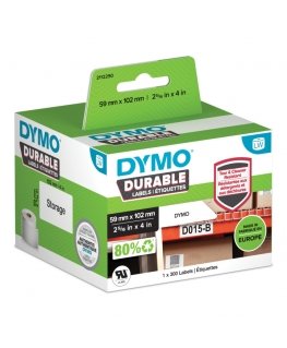 DYMO Durable White Self-adhesive printer label