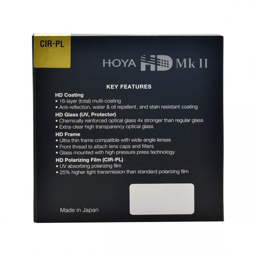 Hoya HD Mk II CIR-PL Polariseeriv filter 52 mm – 3