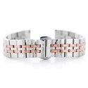 Gold Pacific Model 4 silver rose gold 14mm bracelet Gold Pacific Model 4 silver rose gold 14mm bracelet