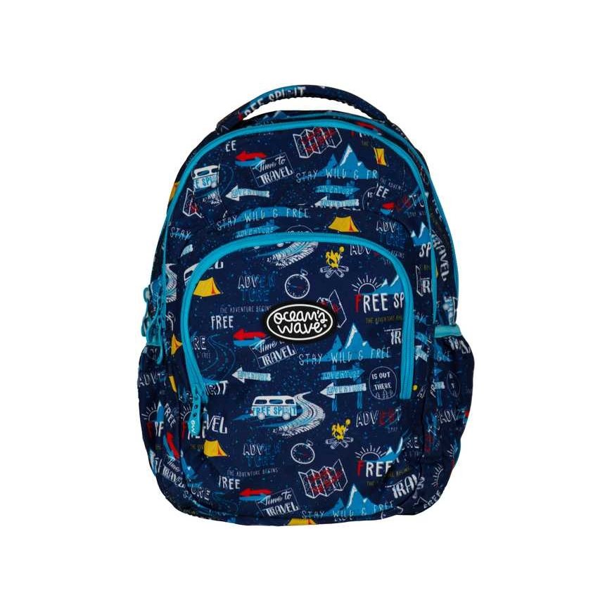 Oceans Wave Backpack OCW PRIMARY TRAVEL 41x30x19 cm