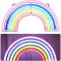 Lean Decorative Night Light Neon Rainbow LED Battery Lean Decorative Night Light Neon Rainbow LED Battery