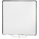 Quadralite karogs 120x120cm ar pildījumu zelta/sudraba/balta/melnā Quadralite karogs 120x120cm ar pildījumu zelta/sudraba/balta/melnā