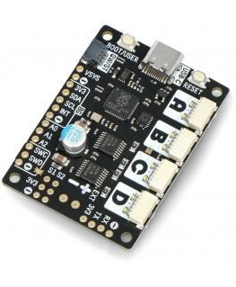 Moottori 2040 - neljän moottorin ohjain 10V/0.5A - RP2040 - Pimoroni PIM618