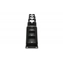 Extralink Cable organizer 1U with plastic rings Extralink Cable organizer 1U with plastic rings