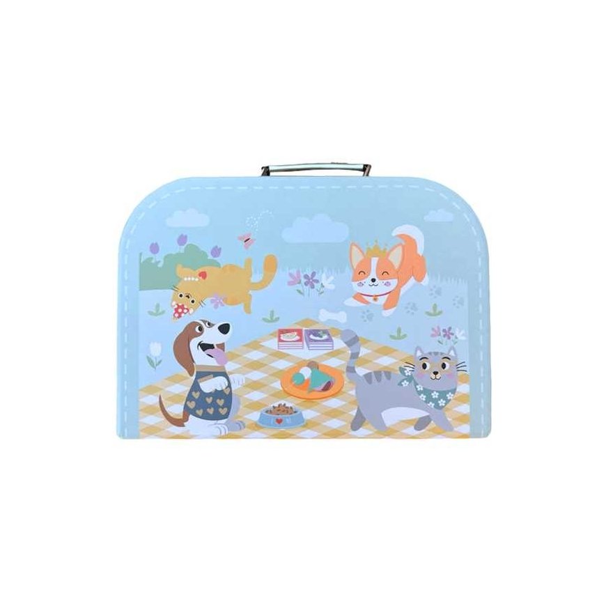Tooky Toys TOOKY TOY picnic set, cutting fruits, breakfast set – 4