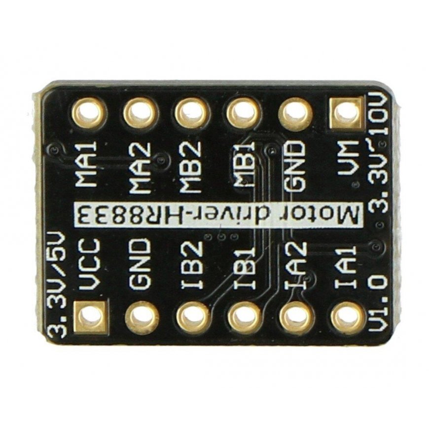DFRobot HR8833 kahekohaline juhtimisseade DC 10 V / 1.5 A mootoritele – 3