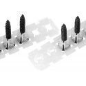 Graphite screws on a strip 3.2x35 mm universal, suitable for 58GE111-AD, 1000 pcs. Graphite screws on a strip 3.2x35 mm universal, suitable for 58GE111-AD, 1000 pcs.