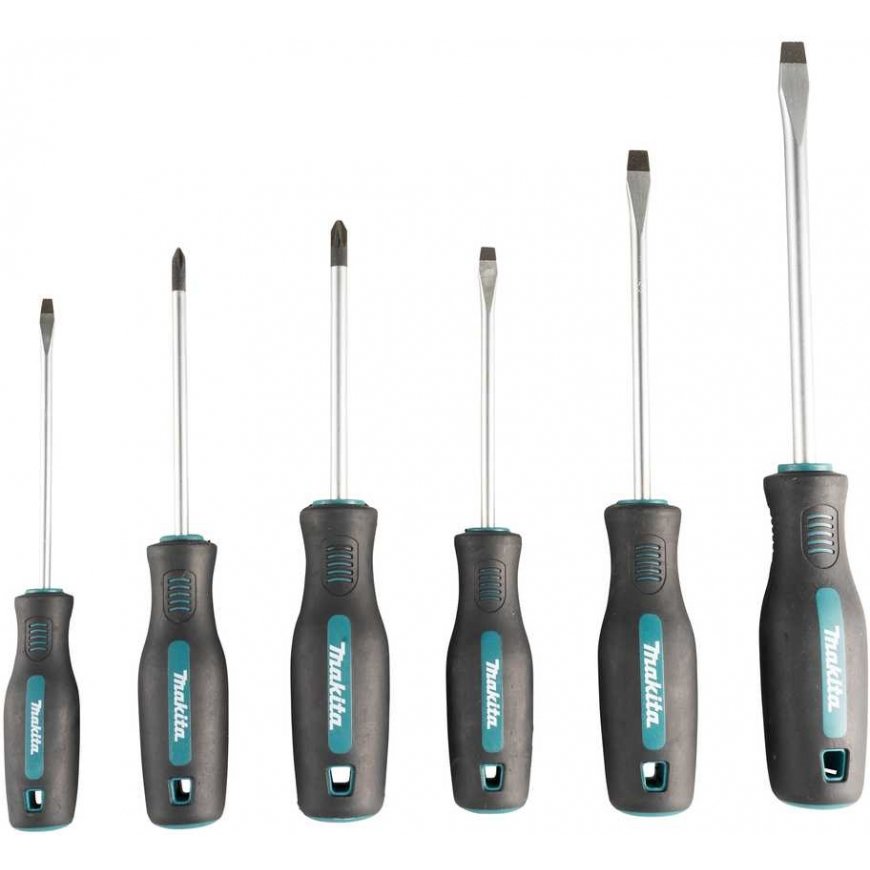 Makita E-13518 Skrūvgriežu komplekts 6 gab