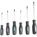 Makita E-13518 Atsuktuvų rinkinys 6 vnt, PH1x100, PH2x100, SL4.0x100, SL5.5x100, SL6.5x125, SL8.0x150