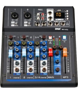DNA QMX502 5-kanaliline analoogheli mikser Sinine