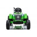Lean Cars Kids electric tractor with trailer CH9959 green