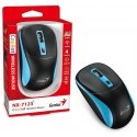 Pelē GENIUS NX-7123 MelnaZila/ 1200 dpi/ bezvadu/ Copilot/ 4 pogas/ melns un zils