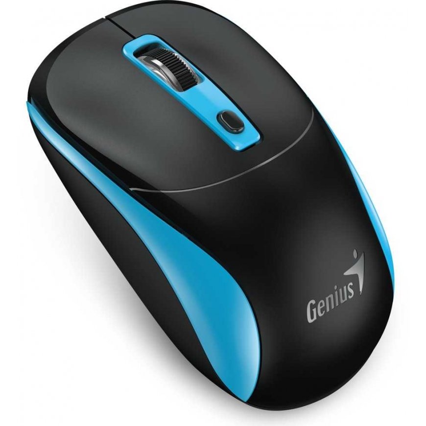 Pelė GENIUS NX-7123 JuodaMėlyna/ 1200 dpi/ belaidė/ Copilot/ 4 mygtukai/ juodas ir mėlynas – 5