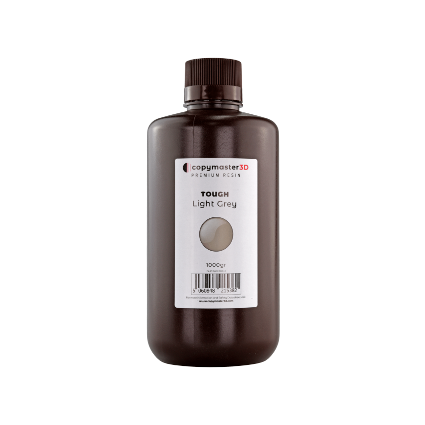 Copymaster3D Copymaster 3D Tvirta UV derva - 1000ml - Šviesiai pilka