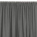 Aizkars MILANA, pelēkā stilā, klasiskā, caurspīdīga, pūķa josla, 7,5 cm, šenila, 220x225 HOMEDE