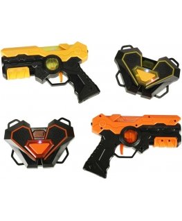 Ikonka laserpüstoli mänguasi infrapuna sihtimisega, 2 tk.