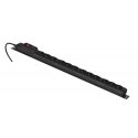 Activejet COMBO 12 kištukinių lizdų maitinimo juosta 5 m juoda Activejet COMBO 12 kištukinių lizdų maitinimo juosta 5 m juoda