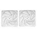 Mars Gaming MF-NCLX2W Tietokonekotelo Tuuletin 12 cm Valkoinen 2 kpl Mars Gaming MF-NCLX2W Tietokonekotelo Tuuletin 12 cm Valkoinen 2 kpl