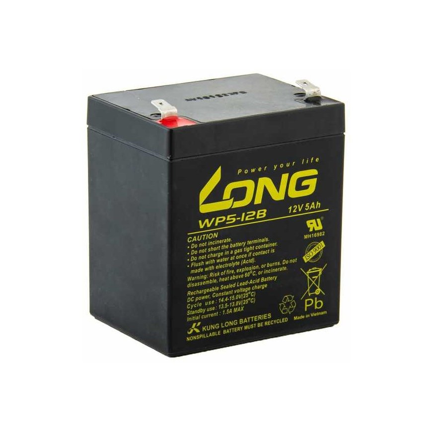 Avacom Long Ilgas 12V/5Ah akumuliatorius (PBLO-12V005-F2AH) – 2