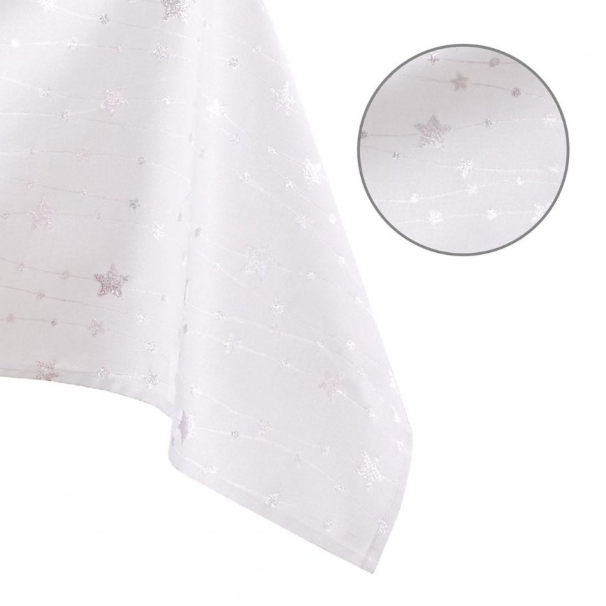 AmeliaHome TCLOTH/AH/STADUST/HMD/Sidabrinis/140X400 – 2