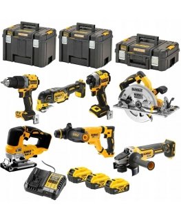 DEWALT Komplekt COMBO 18V DCK706P3T 7-EL. 3x5,0Ah TSTAK