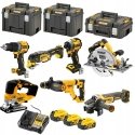 DEWALT Набор COMBO 18V DCK706P3T 7-ЕЛ. 3x5,0Ah TSTAK