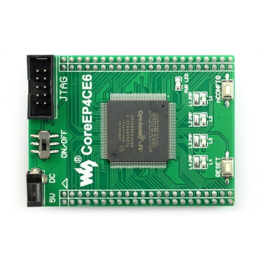Stacionarus kompiuteris Altera Cyclone IV EP4CE6, kūrimo plokštė FPGA, Waveshare 6483 – 3
