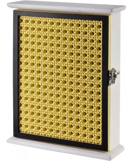 Mondex STACY Коробка для ключей 19,5x5,5x24,5см Вена сетка