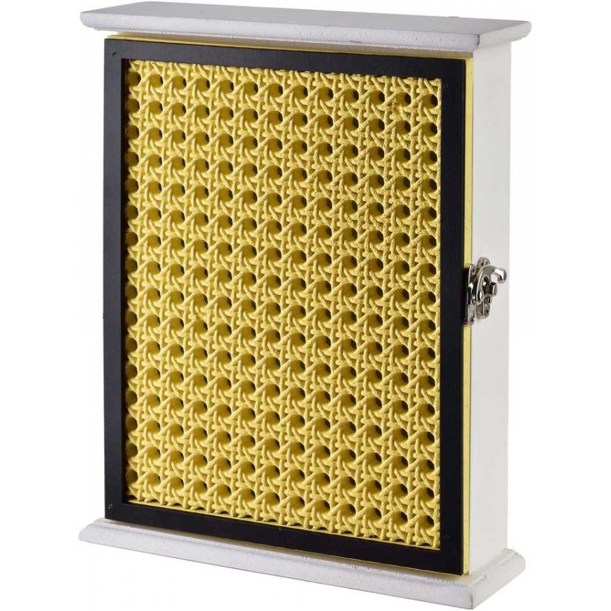 Mondex STACY Key Box 19.5x5.5x24.5cm Vienna grid