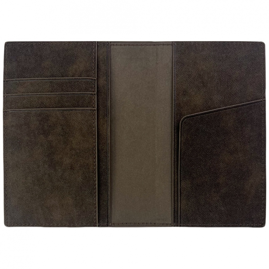 Passport case Nimmy wallet Raptor Wolf brown color – 5