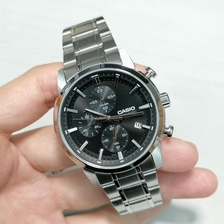 Casio men's watch MTP-E510D-1A1 + box – 3